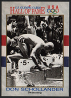 UNITED STATES - U.S. OLYMPIC CARDS HALL OF FAME - SWIMMING - DON SCHOLLANDER - # 10 - Tarjetas