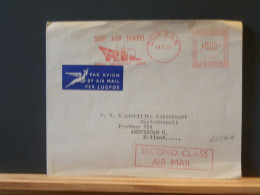65/536H     LETTRE  DE DURBAN 1965 POUR LA HOLLANDE - Briefe U. Dokumente