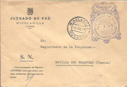 JUZGADO DE PAZ 1979  MINGLANILLA   CUENCA - Portofreiheit