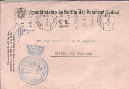 AYUNTAMIENTO  DE MONTILLA DEL PALANCAR    CUENCA  1980 - Franquicia Postal