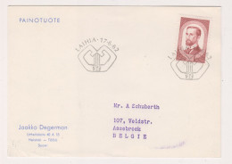 Finlande - Carte Postale De 1962 - Oblit Laihia - écrivain - - Lettres & Documents