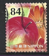 JAPON DE 2019 N°9458 SALUTATIONS AUTOMNE LA  POMME - Used Stamps