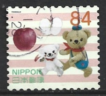 JAPON DE 2019 N°9529 .POSKUMA ET SES AMIS . POSUKUMA ,POSUKOGAMA ET POMME - Gebraucht