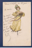 CPA 1 Euro Sport Illustrateur Femme Woman Art Nouveau Circulé Prix De Départ 1 Euro - 1900-1949