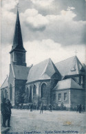 MOUSCRON  GRAND'PLACE   EGLISE SAINT BARTHELEMEY          2 SCANS - Mouscron - Moeskroen