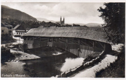 Forbach Im Murgtal - Alte Forbacher Holzbrücke 1932 (12666) - Forbach