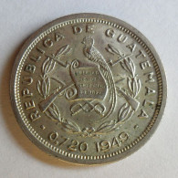 GUATEMALA - 10 CENTAVOS - 1949 - Guatemala