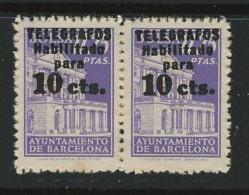 ● SPAGNA 1930 /36 ֍ BARCELONA ֍ Edifil N.° 17 ** ● Unificato N. ? ** COPPIA ● Cat. ? €  ● Lotto N. 1251 ● - Barcelona