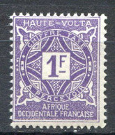 02-TOM2 < HAUTE VOLTA < TAXE N° 18 ** Neuf Luxe Gomme Coloniale ** MNH - - Postage Due