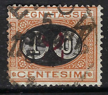 ITALIE Taxe Ca.1890-91: Le Y&T 22 Obl. CAD "GENOVA" - Taxe