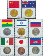 UNO - New York 1033-1040 (kompl.Ausg.) Postfrisch 2006 Flaggen Und Münzen - Ungebraucht