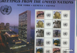 UNO - New York 1010A-1014A Kleinbogen (kompl.Ausg.) Postfrisch 2006 Grußmarken - Unused Stamps