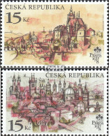 Tschechien 156-157 (kompl.Ausg.) Postfrisch 1997 PRAGA - Unused Stamps