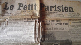 Le PETIT PARISIEN, Journal, 24 Février 1910, Paris Quotidien Politique Littéraire - Le Petit Parisien