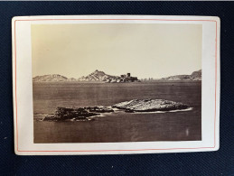 Marseille * Château D'if , Iles Du Frioul , De Pomègue Et De Ratonneau * Photo CD Cabinet Circa 1872 - Non Classés