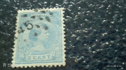 HOLLANDA-1891-93      5C     USED- - Gebruikt