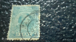 HOLLANDA-1891-93      5C     USED- - Gebruikt