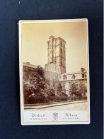 Dijon * Grande Tour Palais Ducs Bourgogne Places D'armes * Photo CD Cabinet Circa 1873 * Photographe Th. Schahl - Dijon