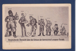 CPA Allemagne Germany Satirique Caricature Montenegro Russie Belgique Serbie Japon - Sonstige & Ohne Zuordnung