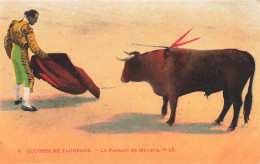 Corrida * Course De Taureaux * Matador * Le Passage De Muleta * Arène Torero - Corrida