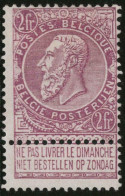 TIMBRE Belgique - COB 67 ** - 2F - 1893 / 1900 - Cote 690 - - 1893-1900 Thin Beard