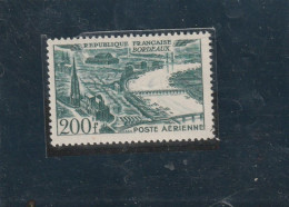 Yvert   PA 25 ** Neuf Sans Charnière Bordeaux  - Pont Poste Aérienne - 1927-1959 Neufs