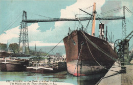 Rouen * Les Quais Et Le Pont Transbordeur * Bateau Cargo IBERIA ? - Rouen