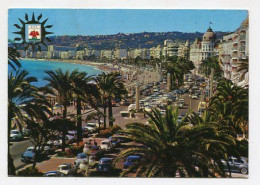 AK 128537 FRANCE - Nice - Promenade Des Anglais - Transport Urbain - Auto, Autobus Et Tramway