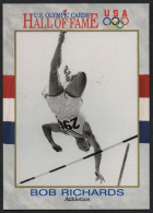 UNITED STATES - U.S. OLYMPIC CARDS HALL OF FAME - ATHLETICS - BOB RICHARDS - POLE VAULT - # 14 - Trading-Karten