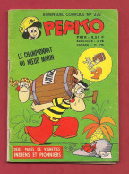 Pépito N°223 - SAGE - Société Anonyme Générale D'Editions - Bingo-Bongo - Cavalier Inconnu + Vignettes - Janvier 64 - BE - Sagédition