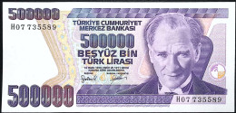 TURQUIE * 500.000 Lira * ND 1998 * P.212 * État/Grade NEUF/UNC * - Turquie