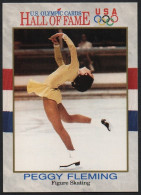 UNITED STATES - U.S. OLYMPIC CARDS HALL OF FAME - ICE FIGURE SKATING - PEGGY FLEMING - # 16 - Trading-Karten