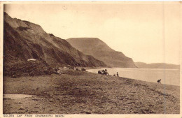 ANGLETERRE - Golden Cap From Charmouth Beach - Carte Postale Ancienne - Altri & Non Classificati