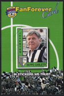 MUSIC / FOOTBALL - ITALIA 2022 - BEPPE CARLETTI - FIGURINA AMATORIALE FANFOREVER CARD - JUVENTUS - Objets Dérivés