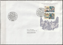 Bund FDC 1994 Nr.1734- 1735 Block 28  150.Geb. Carl Hagenbeck;150 Jahre Berliner Zoo  ( Dg 223 ) - 1991-2000