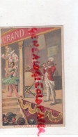 16- ANGOULEME- CHROMO FABRICATION BISCUITS ROUCHIER BAZEL-20 RUE DU MINAGE-CLOWN CIRQUE ORCHESTRE DANSEUSE - Andere & Zonder Classificatie