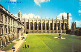 ANGLETERRE - Cambridge - King's College - Chapel And Gibbs Building - Carte Postale Ancienne - Altri & Non Classificati