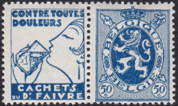 BELGIQUE, 1929-32, Publicité ( COB PU32 **) - Postfris