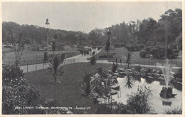 ANGLETERRE - Bournemouth - Lower Gardens - Carte Postale Ancienne - Other & Unclassified