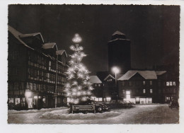 6430 BAD HERSFELD Bei Nacht Mit Weihachtsbaum, 1957 - Bad Hersfeld