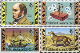 75973 MNH FALKLAND 1982 150 ANIVERSARIO DEL VIAJE DE CHARLES DARWIN - Spinnen