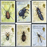 86965 MNH FALKLAND. Dependencias 1982 INSECTOS - Spiders