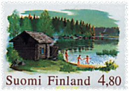 87708 MNH FINLANDIA 1999 SAUNA FINLANDESA - Oblitérés