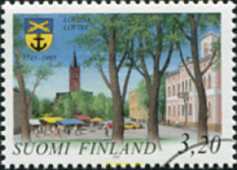 682030 MNH FINLANDIA 1995 250 ANIVERSARIO DE LA CIUDAD DE LOVIISA - Oblitérés