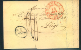 1834/1955, Kleines Aber Feines Lot Von 10 Briefen Und Karten - Verzamelingen