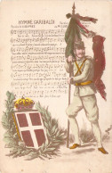 Drapeau - Chant GARIBALDI  - Carte Postale Ancienne - Zonder Classificatie