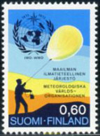 102942 MNH FINLANDIA 1973 CENTENARIO DE LA ORGANIZACION METEREOLOGICA INTERNACIONAL - Autres & Non Classés