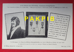 AVIATION AVION AVIATEUR PILOTE PILOT PLANE - 90 BELFORT PETIT-CROIX 38 MONTFERRAT A LA GLOIRE De PEGOUD - Aviateurs
