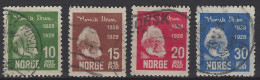 Noruega U 125/131(o) Usado. 1928 - Sonstige & Ohne Zuordnung