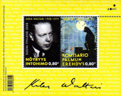 238209 MNH FINLANDIA 2008 LITERATO - Gebruikt